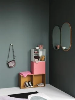 MONTANA Mini Shelf Door 1003, Rhubarb -Maze Furni Shop montana mini door 34