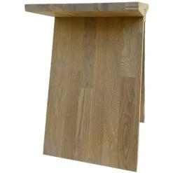 Muubs Angle Stool Solid Oak, Grey