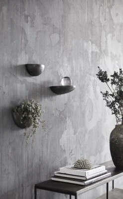 Muubs Cast Shelf Antique Nickel, Small -Maze Furni Shop muubs cast shelf antique nickel 2