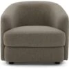 New Works Covent Lounge Chair, Barnum Dark Taupe
