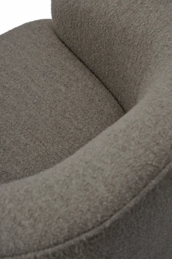 New Works Covent Lounge Chair, Barnum Dark Taupe -Maze Furni Shop new works covent lounge chair 12