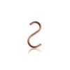 S-Hook Hanger 5-pcs, Copper