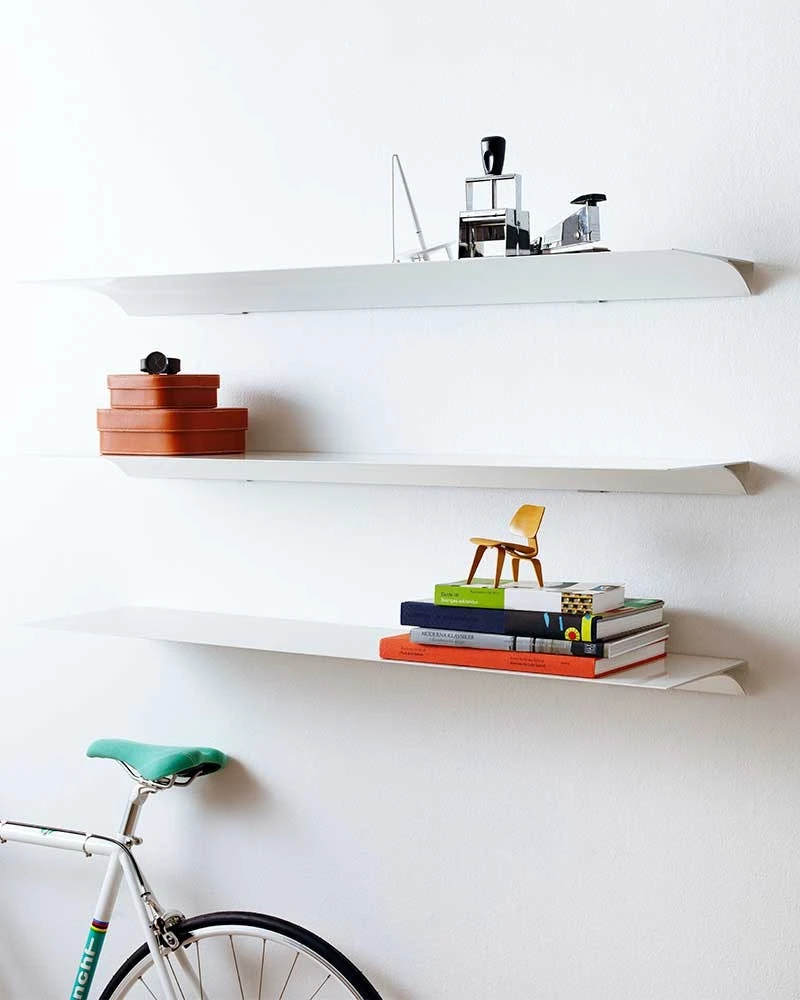 Exilis Basic 18x118 Wall Shelf, White 2 Exilis Basic 18x118 Wall Shelf, White - Image 2