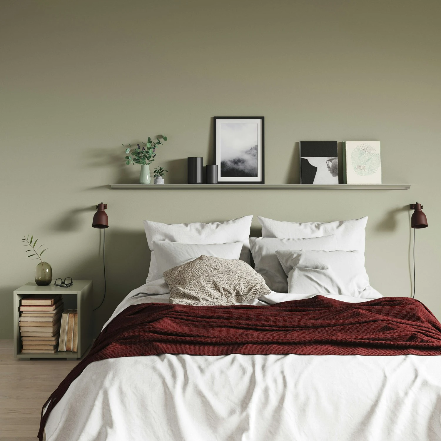 Exilis Basic 28x118 Wall Shelf, White 2 Exilis Basic 28x118 Wall Shelf, White - Image 2