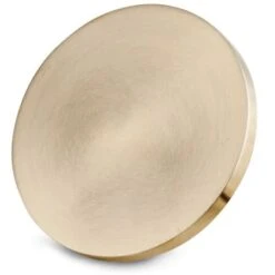 Genuine Coat Hook Large, Brushed Brass