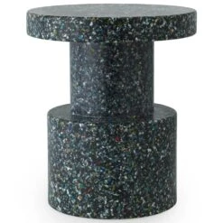Normann Copenhagen Bit Stool / Side Table, Black Multi