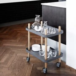 Normann Copenhagen Block Table, White -Maze Furni Shop normann copenhagen block table 1