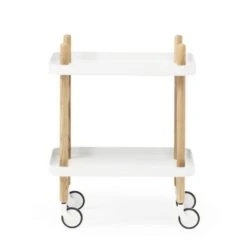 Normann Copenhagen Block Table, White