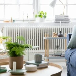 Normann Copenhagen Block Table, White -Maze Furni Shop normann copenhagen block table 2