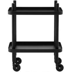 Normann Copenhagen Block Table, Black / Black