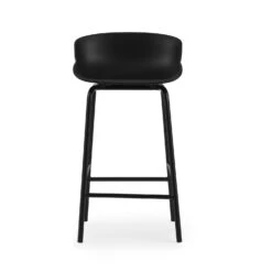 Normann Copenhagen Hyg Bar Stool Steel, Black