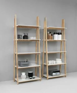 Normann Copenhagen One Step Up Bookcase, High -Maze Furni Shop normann copenhagen one step up bookcase 3