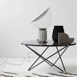 OX Denmarq O Coffee Table Ø80 Cm, Black Frame/Black Marble -Maze Furni Shop ox denmarq o coffee table 80 cm black frame marble 2 1