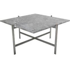 OX Denmarq Square Deck Table Coffee Table Large, Stainless Steel