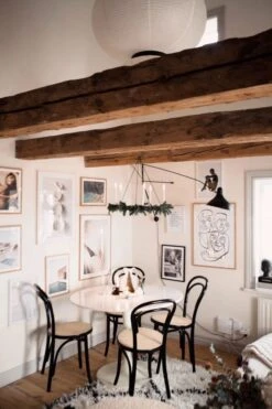 No 14 Café Chair, Black/Rattan Seat -Maze Furni Shop paged no 14 cafe chair black 8