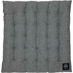 Vera Seat Cushion Treated 38x38 Cm, Dark Grey / Grey