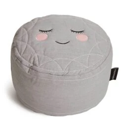Roommate Hello Sunshine Pouf, Grey