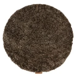 Shepherd Jill Chair Cushion Round Ø38 Cm Padded, Cappuccino