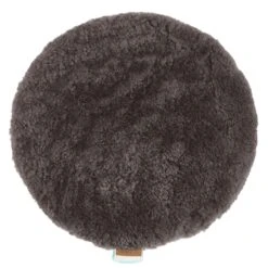 Shepherd Jill Chair Cushion Round Ø38 Cm Padded, Carbon