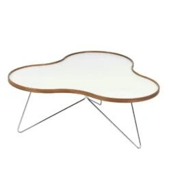 Swedese Flower Table 114 Cm, Oak/White