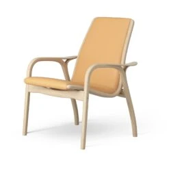 Swedese Laminett Armchair White Oiled Oak / Natural Leather -Maze Furni Shop swedese laminett armchair oiled oak 7