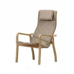 Swedese Primo Chair High Back, Beech/Nature