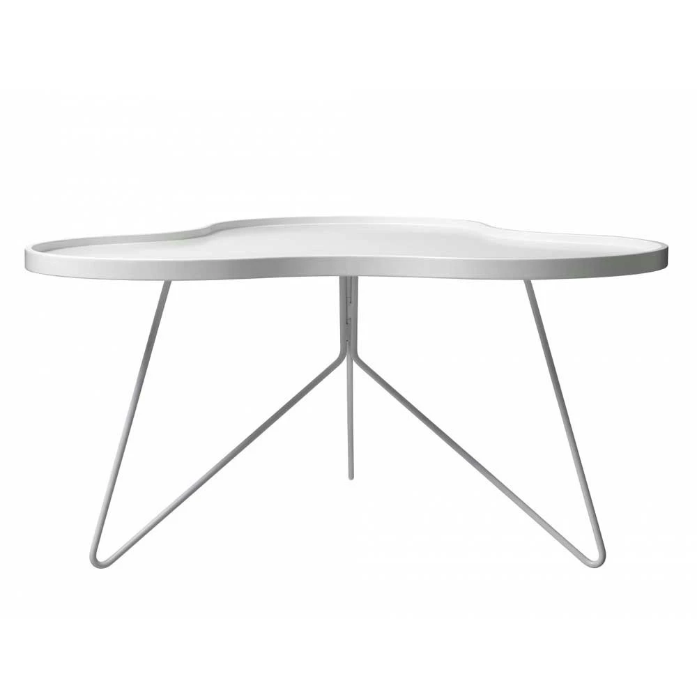 Swedese Flower Mono Table 114 Cm, White Stained Ash 2 Swedese Flower Mono Table 114 Cm, White Stained Ash - Image 2