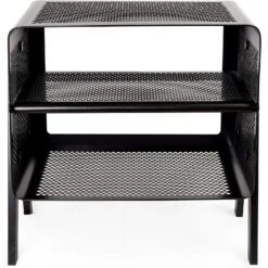 Floor Shoe Rack 50x35x50 Cm, Black