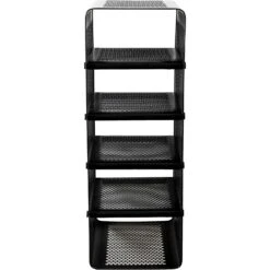 Shoe Rack 25x35x77 Cm, Black