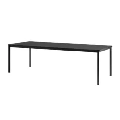 &Tradition Drip HW60 Table 250x100 Cm, Black / Black Fenix Nano Laminate
