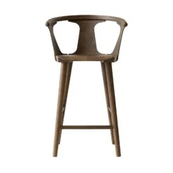 &Tradition In Between Bar Stool Sk9, Smoked Oiled Oak