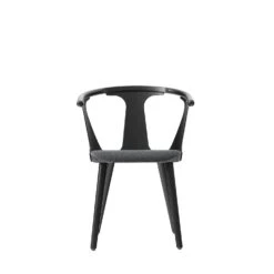 &Tradition In Between Chair Sk2, Black Lacquered Oak / Fiord 191