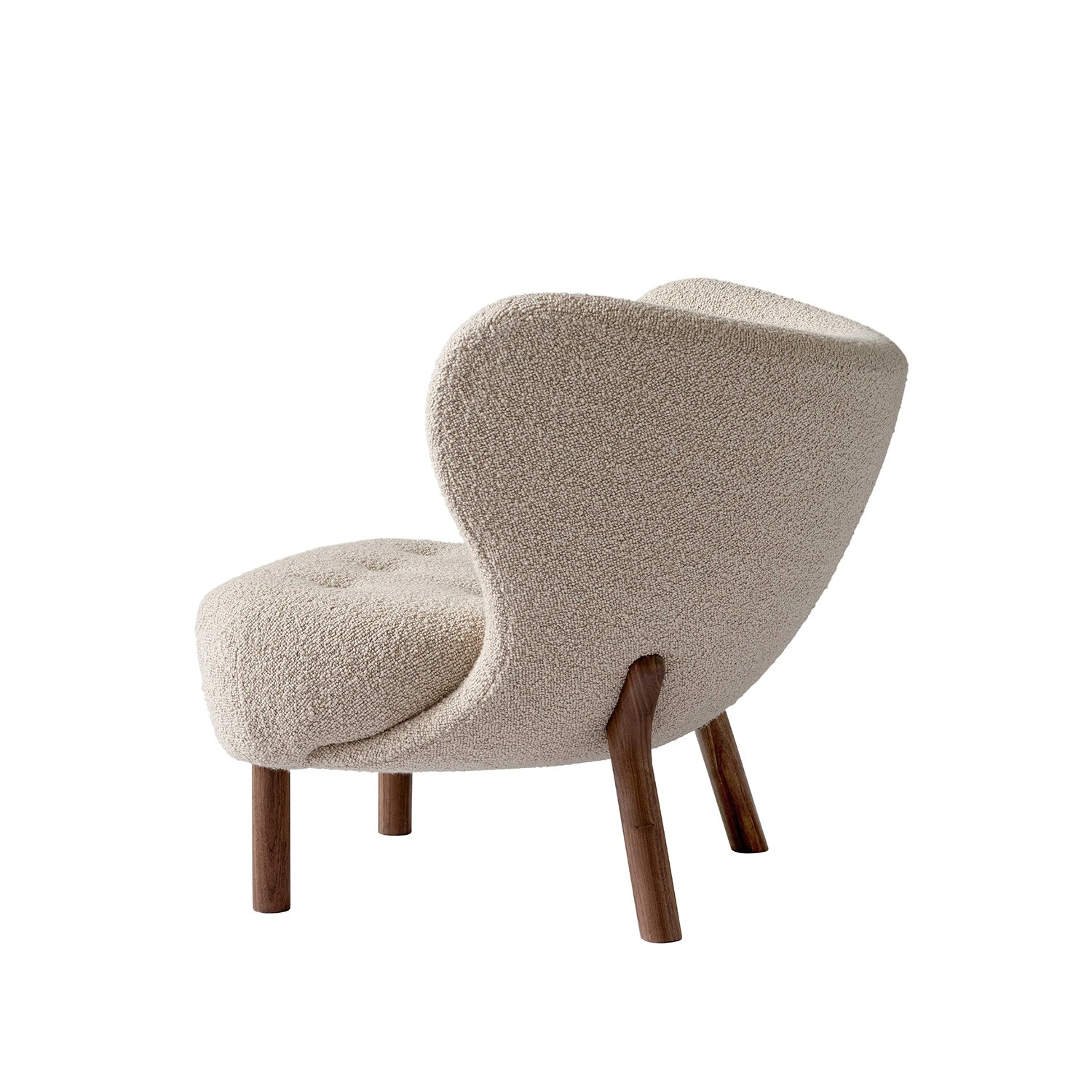 &Tradition Lilla Petra Lounge Chair Vb1, Walnut / Karakorum 3 &Tradition Lilla Petra Lounge Chair Vb1, Walnut / Karakorum - Image 3