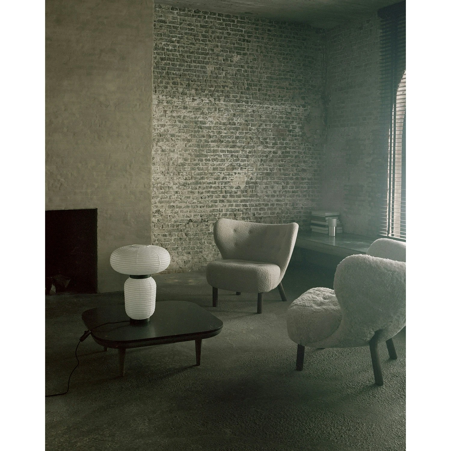 &Tradition Lilla Petra Lounge Chair Vb1, Walnut / Karakorum 4 &Tradition Lilla Petra Lounge Chair Vb1, Walnut / Karakorum - Image 4