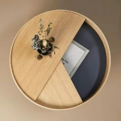 Woud ARC Coffee Table, Oiled Oak -Maze Furni Shop woud arc coffee table 3