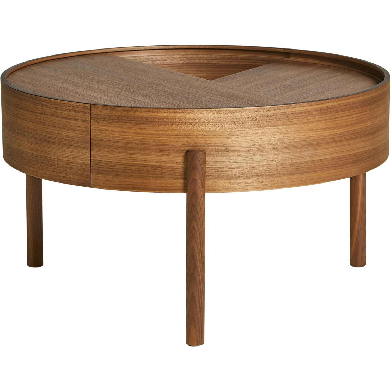 Woud ARC Coffee Table, Walnut 1 Woud ARC Coffee Table, Walnut