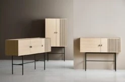 Woud ARRAY Sideboard 120 Cm, White Pigmented Oak -Maze Furni Shop woud array sideboard 120 cm 4