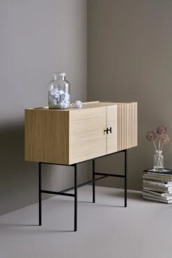 Woud ARRAY Sideboard 120 Cm, White Pigmented Oak -Maze Furni Shop woud array sideboard 120 cm 5
