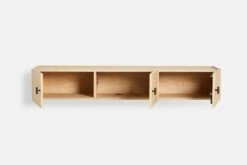 Woud ARRAY Sideboard Low / Wall 150 Cm, White Pigmented Oak -Maze Furni Shop woud array sideboard low wall 150 cm 5