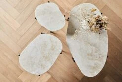 Woud LA TERRA Side Table Travertine Ivory, L: 57,2 Cm 7 Woud LA TERRA Side Table Travertine Ivory, L: 57,2 Cm -Maze Furni Shop woud la terra table travertine ivory 1 1