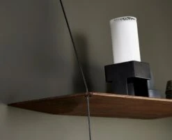 Woud STEDGE Shelf 80cm, Smoked Oak -Maze Furni Shop woud stedge shelf 80cm 10