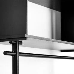 Woud Töjbox Clothes Rack, White Oak 10 Woud Töjbox Clothes Rack, White Oak -Maze Furni Shop woud tojbox clothes rack 1