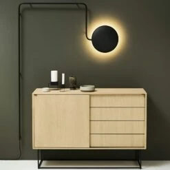 Woud Virka Sideboard High, Oak 5 Woud Virka Sideboard High, Oak -Maze Furni Shop woud virka sideboard high 2